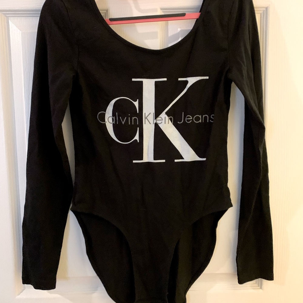 Calvin Klein bodysuit size small. Worn once